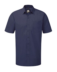 ORN Manchester Premium Short Sleeve Shirt Royal Blue